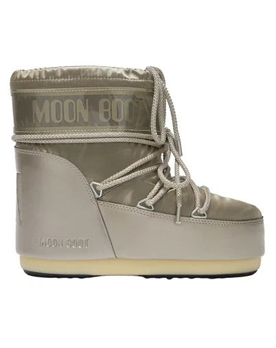 Moon Boot - Icon Low Glance Støvle - Platinum